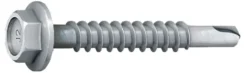 Skrue kombi 4,9x35 rød ral3009 farmerskrue til tre a250