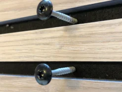 Skruer svart hodet sps panel skruer 50 stykk