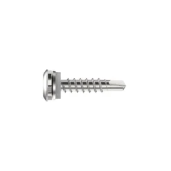 Skrue swl-s-l12-a12-5,5x28 ral9006 rfri irius sølv metall sfs intec as