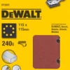 Slipepapir 1/4ark 240k 8ha10 dt3025 a10 borrelås 115x115
