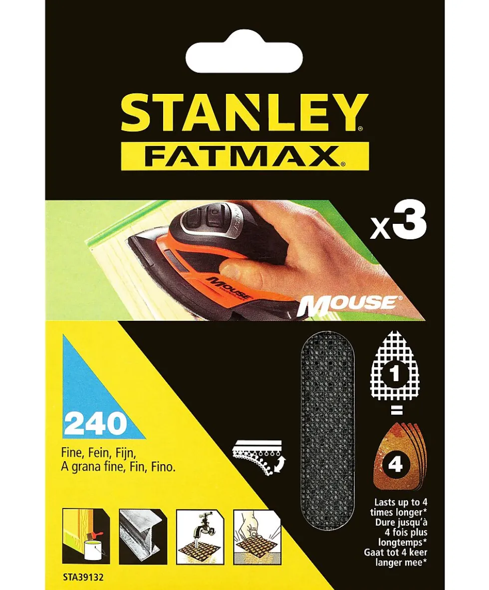 Slipepapir mouse mesh 240k sta39132