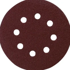 Slipepapir p-43608 rund k320 125mm pk a 10 stk