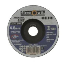 Slipeskive stål 125x4 flv flexovit long life a24v