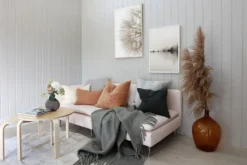 Smartpanel Vegg struktur Skygge Lys sand