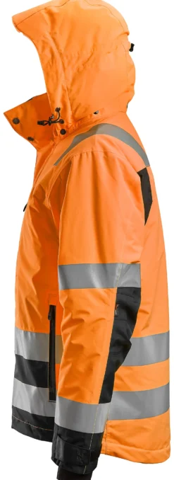 Snickers 1132 vinterjakke oransje str XS
