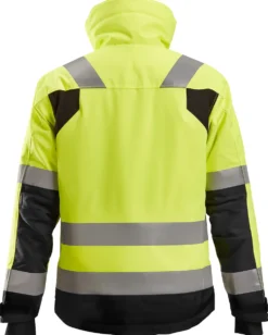 Snickers Workwear Vinterjakke 1130 Gul/Sort 3XL