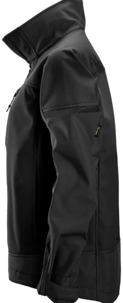 Softshelljakke 1276 dame sort str XS