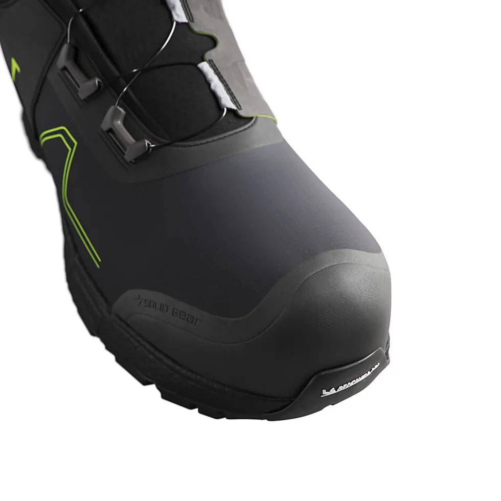 Solid Gear Revolution 2 GTX MID vernesko sort/grønn str 36