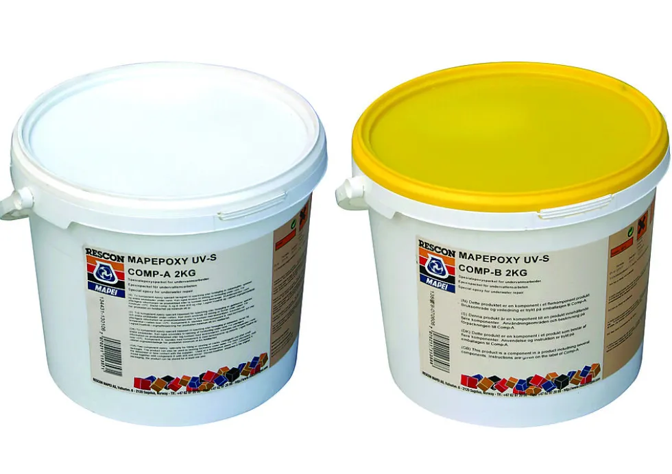 Sparkel undervann 2kg /a uv-s mapep mapepoxy uv-s /a 2 kg