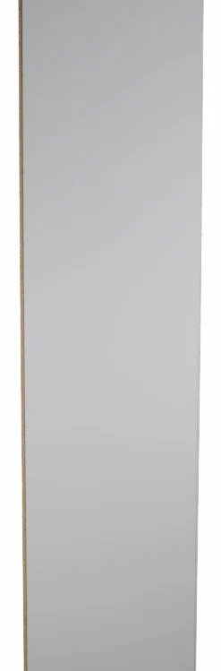 Sponplate not/fjær og v-fuge 12x620x2390 mm hvit strie