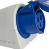 Stikkontakt cui 216-6 +cru 16a 2 pluss jord