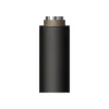 Stålpipe ø150 combi hel 550 mm bp helisolert-svart lakk