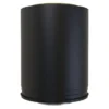 Stålpipe ø150 combi 250mm halv bp halvisolert-svart lakk