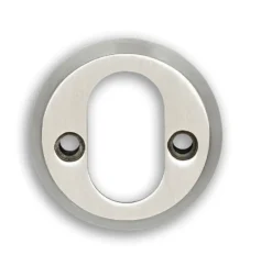 Sylinderskilt 45 13mm innv 316 sb børstet rustfritt stål