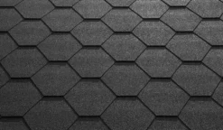 Takshingel skrå classic kl sort 3 m2/pak 108 m2/pal