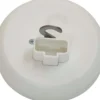 Takuttak DCL med jord 95x95 mm hvit