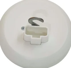 Takuttak DCL med jord 95x95 mm hvit