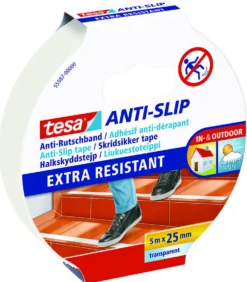 Tape antiskli 5m 25mm fargeløs