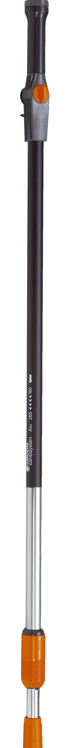 Teleskopskaft for rennende vann L 155-260 cm