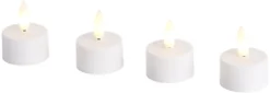 Telys 3D-LED flamme 4 stk