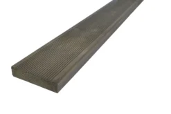 Terrassebord royalimpregnert grå furu Uno rillet 28x145 mm
