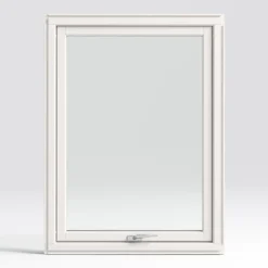 Toppsving vindu U12 90x90 cm hvit