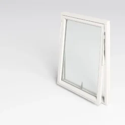 Toppsving vindu U12 90x90 cm hvit