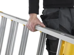 Trapp proff 55PN eloksert aluminium 3-trinn 0,70 meter