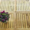 Trehelle 60x60cm m/innfelt ramme