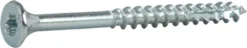 Treskrue essdrive senkhode blankforsinket 4x35 mm 20 stk