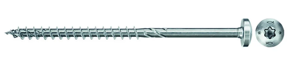 Treskrue inv elz pan 6,0x80 a50 fpf ii ptp bc delgjenge elz tx30