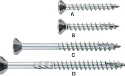 Treskrue senk elf 4,5x80 nkt eske a200 tx20