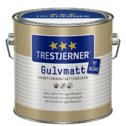 Trestjerner Gulvmatt gulvlakk 3 liter