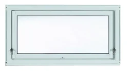 Uldal vindu th 5x11 uv 2,7 hvit karm 115mm, 2l.glass