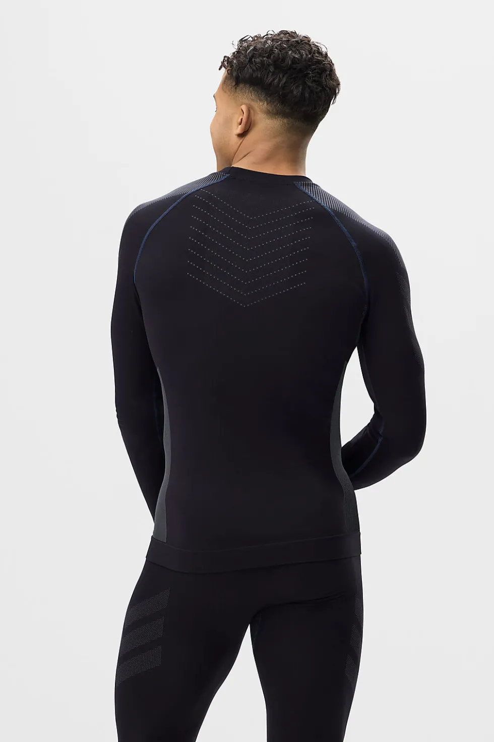 Undertrøye 9491 sømløs sort s snickers workwear