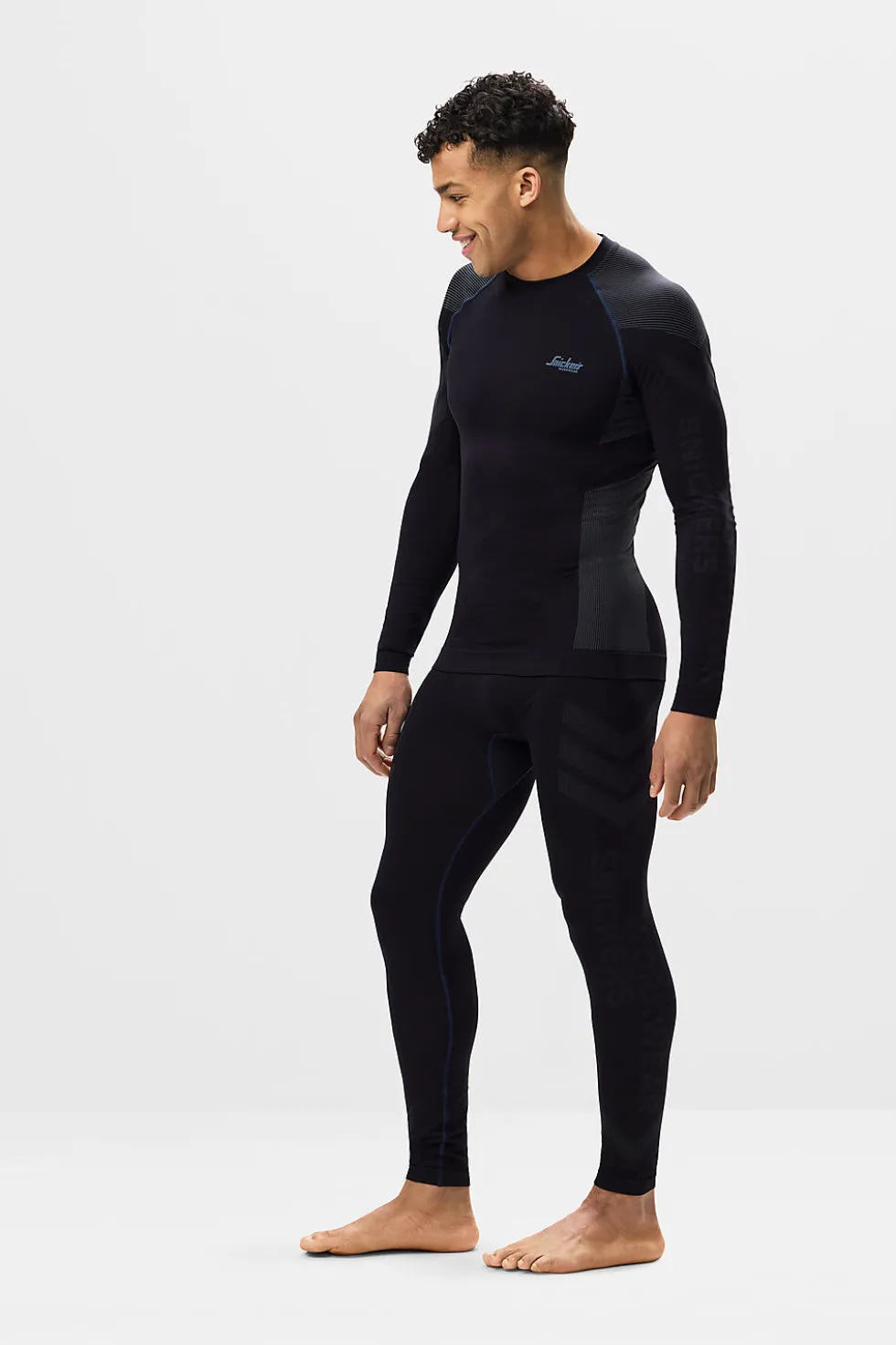 Undertrøye 9491 sømløs sort s snickers workwear