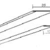 U-profil 0532 ecophon