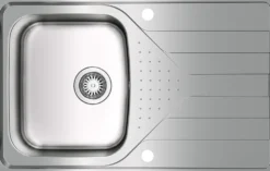 Vask une100d en kum 2 kranhull vendbar