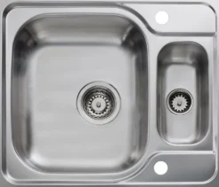Vask une150 halvannen kum 2 kranhull vendbar