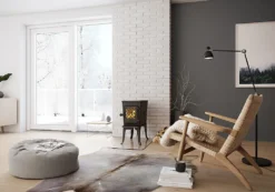 Vedovn med kokeplate F 602 Eco sort