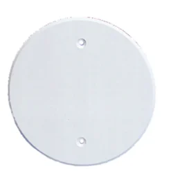 Vegglokk PVC for innfelte løsninger 92 mm