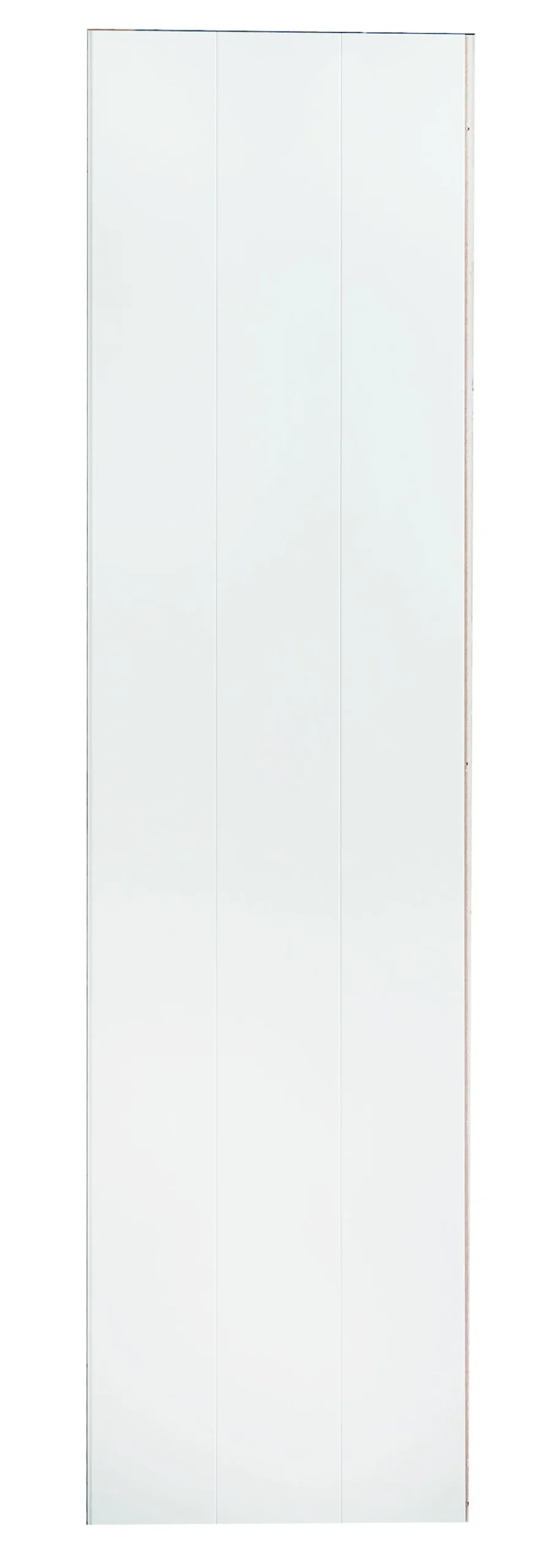 Veggplate faspanel 3B 2740x11x620 mm hvitmalt