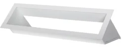 Ventilrist rett 6013 hvit
