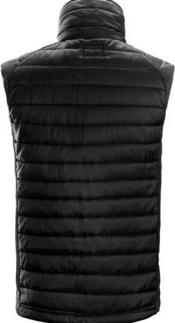 Vest vattert 4512 sort xxl snickers workwear