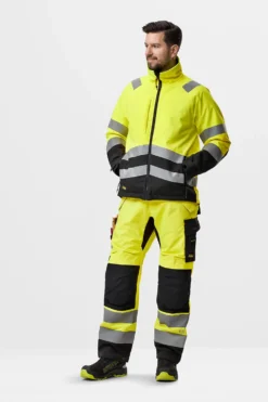 Vinterbukse 6630 kl2 gul xl snickers workwear