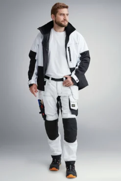 Vinterjakke 1148 hvi/sor s snickers workwear