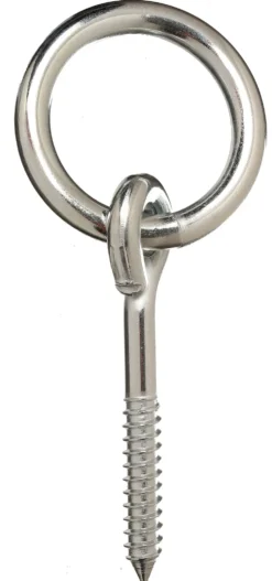 Øyeskrue 75 mm med ring